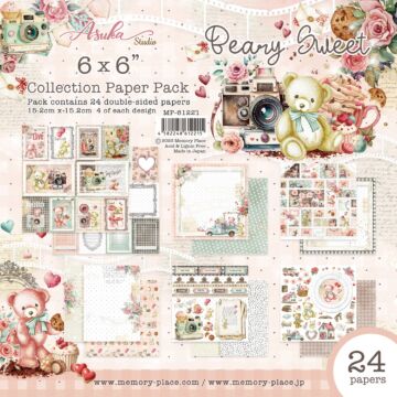 Memory-Place Asuka Studio 6X6 Collection Pack, Beary Sweet
