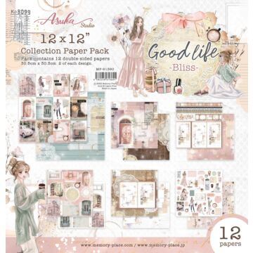 Memory-Place 12X12 Collection Pack, Good Life Bliss