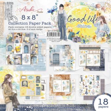 Memory-Place 8X8 Collection Pack, Good Life Shine