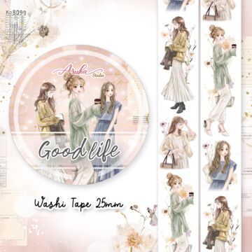 Memory-Place Washi Tape, Good Life 2