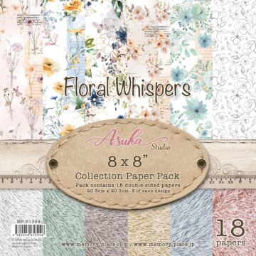 Memory-Place 8X8 Collection Pack, Floral Whispers