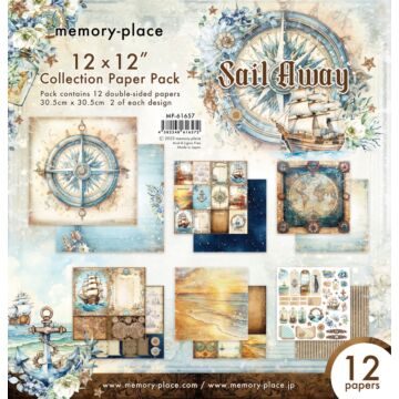 Memory-Place 12X12 Collection Pack, Sail Away