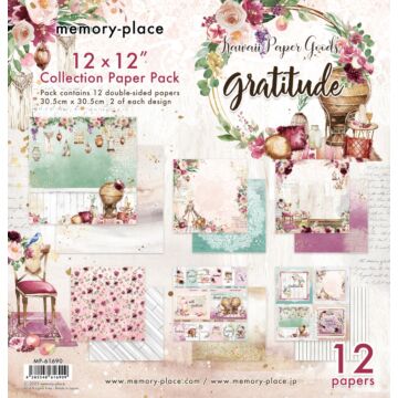Memory-Place 12X12 Collection Pack, Gratitude