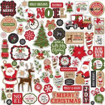 Echo Park MY FAVORITE CHRISTMAS ELEMENT STICKER
