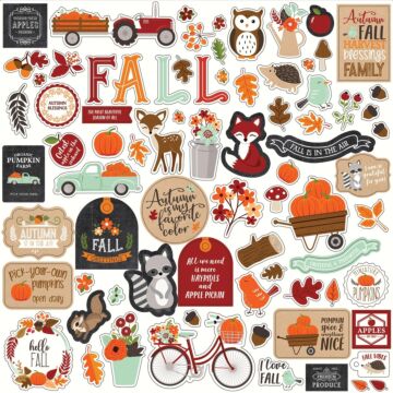 Echo Park MY FAVORITE FALL ELEMENT STICKER