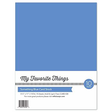 My Favorite Things 8.5X11 Cardstock, Something Blue