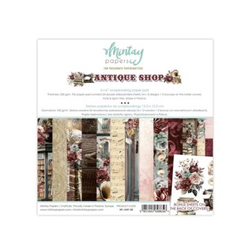 Mintay Papers 6X6 Paper Pad, Antique Shop