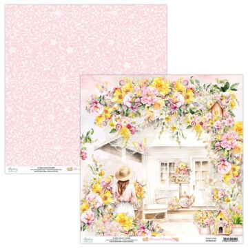 Mintay Papers 12X12 Patterned Paper, Blossom Serenity 01