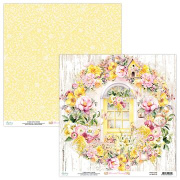 Mintay Papers 12X12 Patterned Paper, Blossom Serenity 03