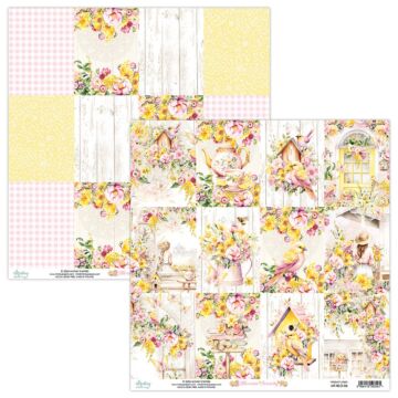 Mintay Papers 12X12 Patterned Paper, Blossom Serenity 06
