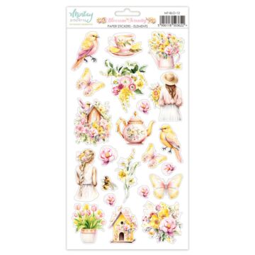 Mintay Papers 6X12 Paper Stickers, Blossom Serenity - Elements