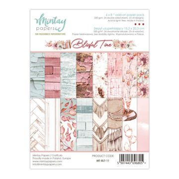 Mintay Papers 6X8 Paper Pad, Blissful Time