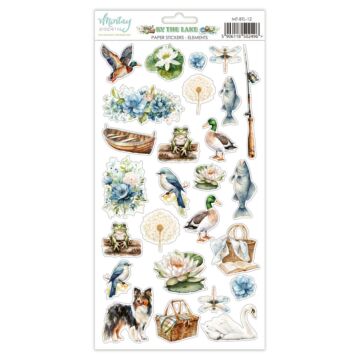 Mintay Papers 6X12 Paper Stickers, By The Lake - Elements