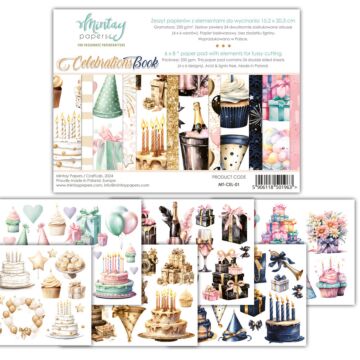 Mintay Papers 6X8 Paper Pad, Celebrations