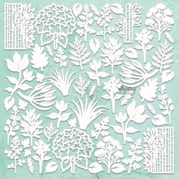 Mintay Papers Mintay Chippies, Decor - Flora Filigree 1