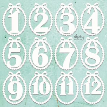 Mintay Papers Mintay Chippies, Decor - Baby Milestones