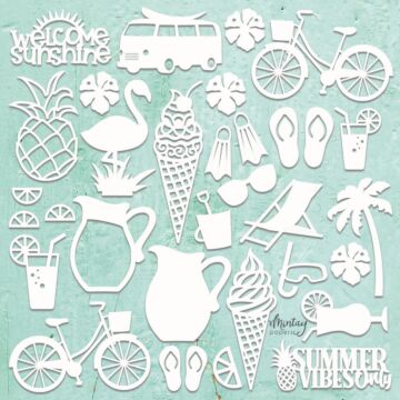Mintay Papers Mintay Chippies, Decor - Summer Set