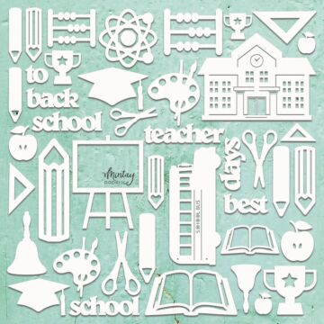 Mintay Papers Mintay Chippies, Decor - School