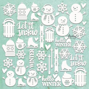 Mintay Papers Mintay Chippies, Decor - Winter Time
