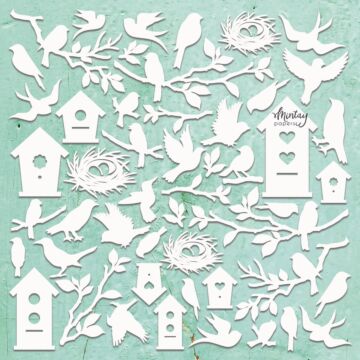 Mintay Papers Mintay Chippies, Decor - Birds