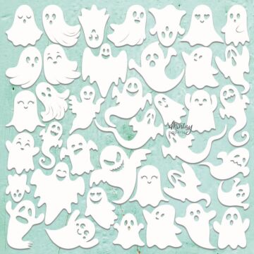 Mintay Papers Mintay Chippies, Decor - Ghosts