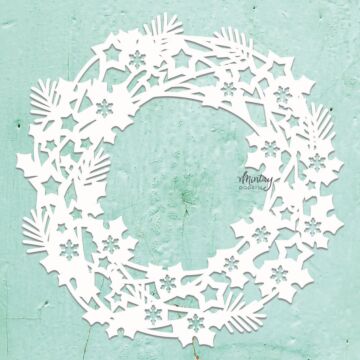 Mintay Papers Mintay Chippies, Decor - Christmas Wreath 2
