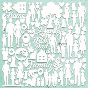 Mintay Papers Mintay Chippies, Decor - Family