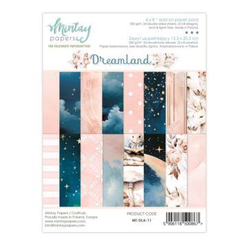 Mintay Papers 6X8 Add-on Paper Pad, Dreamland