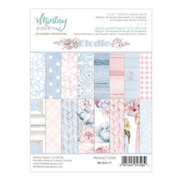Mintay Papers 6X8 Add-on Paper Pad, Elodie