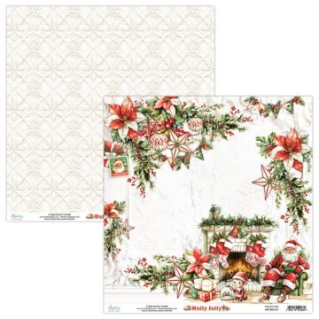 Mintay Holly Jolly 12x12 Patterned Paper 01