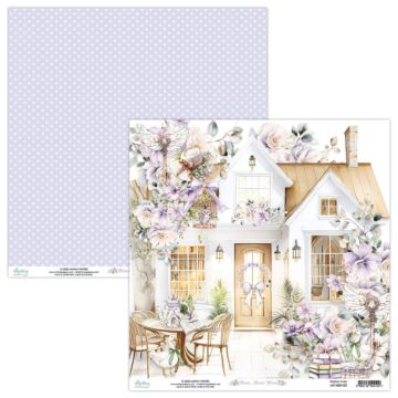 Mintay Papers 12X12 Patterned Paper, Home Sweet Home 03