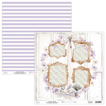 Mintay Papers 12X12 Patterned Paper, Home Sweet Home 04