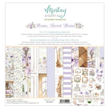 Mintay Home Sweet Home 12x12 Paper Set