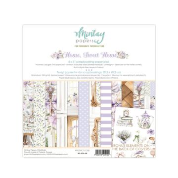 Mintay Papers 8X8 Paper Pad, Home Sweet Home
