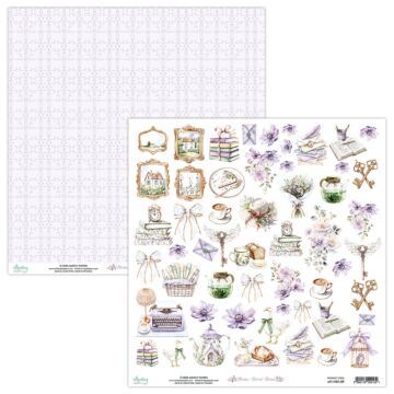 Mintay Papers 12X12 Patterned Paper, Elements - Home Sweet Home