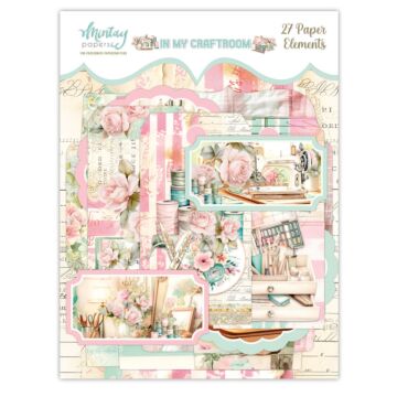 Mintay Papers Paper Elements, In My Craftroom (27pc)