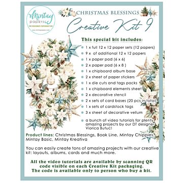Mintay Papers Creative Kit, Christmas Blessings