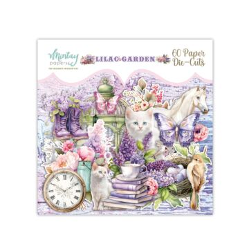 Mintay Papers Paper Die Cuts, Lilac Garden (60pc)