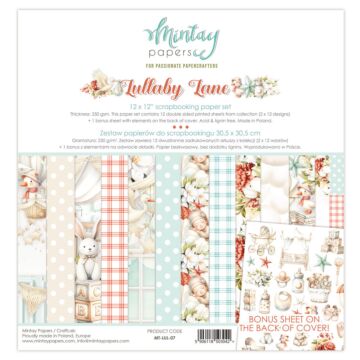 Mintay Papers 12X12 Paper Set, Lullaby Lane