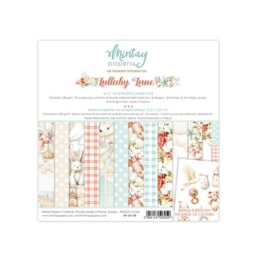 Mintay Papers 6X6 Paper Pad, Lullaby Lane