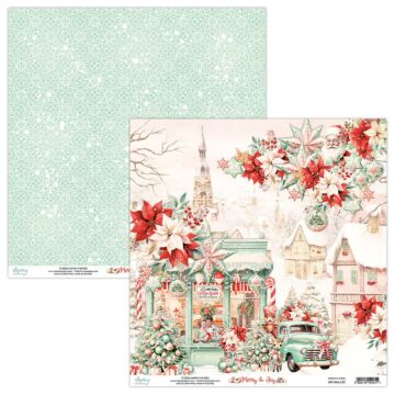 Mintay Merry & Joy 12x12 Patterned Paper 01