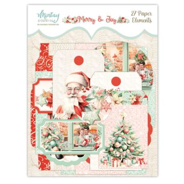 Mintay Papers Paper Elements, Merry & Joy (27pc)