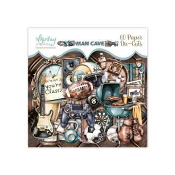 Mintay Man Cave Paper Die Cuts