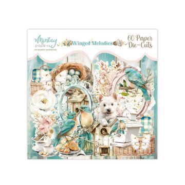 Mintay Papers Paper Die Cuts, Winged Melodies (60pc)