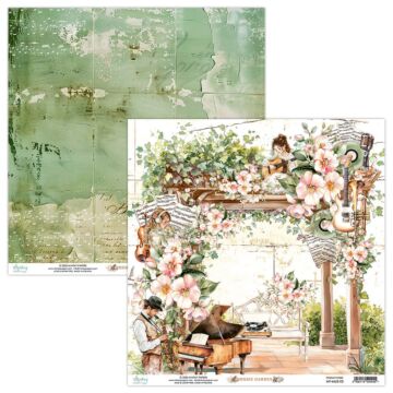 Mintay Music Garden 12x12 Patterned Paper 03