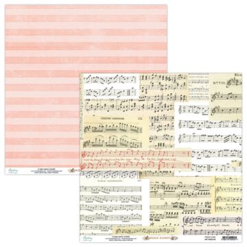 Mintay Music Garden 12x12 Patterned Paper 04