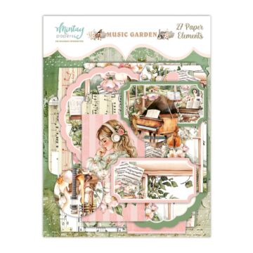 Mintay Papers Paper Elements, Music Garden (27pc)