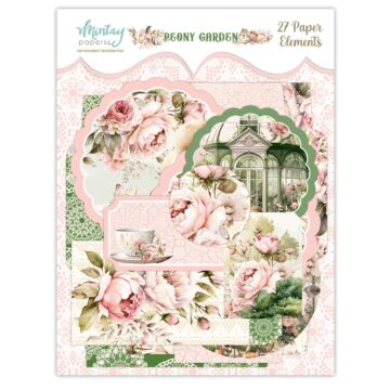 Mintay Papers Paper Elements, Peony Garden