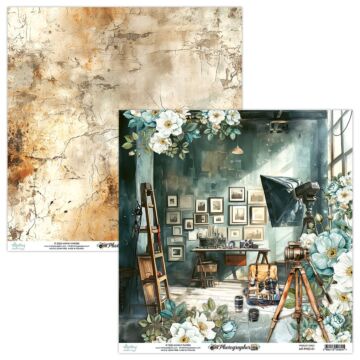 Mintay Papers 12X12 Patterned Paper, Photographer 01