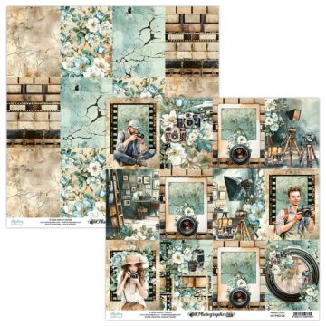 Mintay Papers 12X12 Patterned Paper, Photographer 06